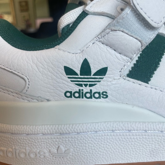 adidas Forum Low \'White Green Gum\' AQ1261 - Size US 10 main image 9
